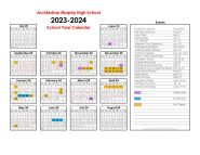 Schedules & Calendar - Archbishop Murphy High School Schedules & Calendar - Archbishop Murphy High School